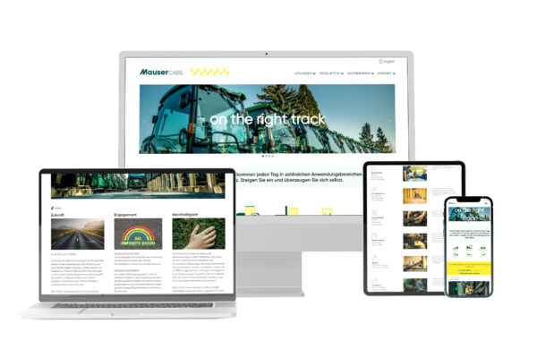 portfolio mockup mauser